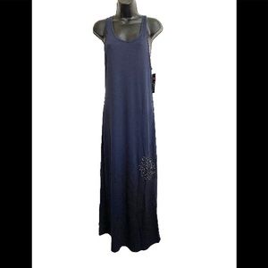 DELICIOUS BLUE MAXI DRESS SIZE XL (NEW)